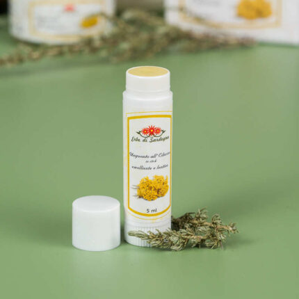 elicriso in stick, stick labbra, erbe di Sardegna