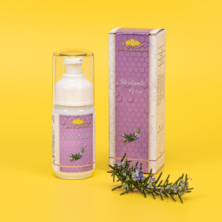 idratante viso purificante, pelle mista e grassa, erbe di Sardegna