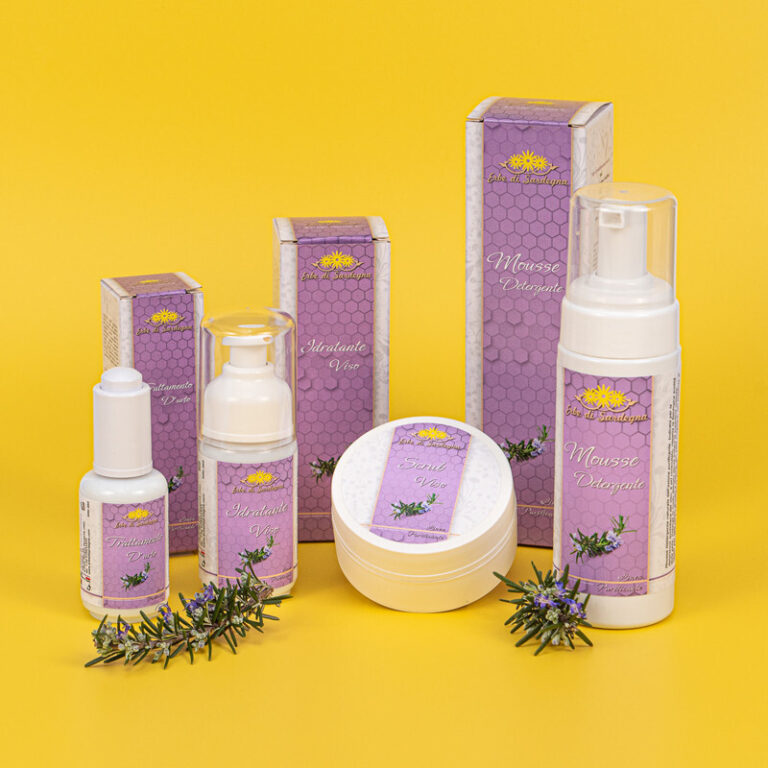 linea purificante, pelli miste e grasse, erbe di Sardegna